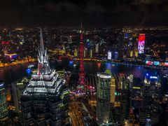 -上海环球金融中心云端足球盛典