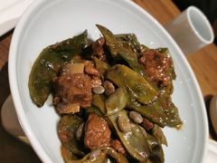 排骨炖油豆角-一轩饺子馆(丽都店)