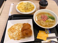 煎双蛋餐包公仔面套餐-大家乐(广州宝岗店)