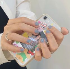 -复古绿·少女主题美甲美睫