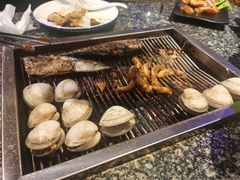 正宗丹东黄蚬子-那贝勒·东北烧烤溜达串(大桥南路店)