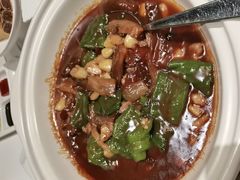 伙食擂椒烧蹄筋-贝勒爷·酥不腻烤鸭