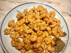 炸灯笼红虾仁-日丰园海肠水饺·老字号大连海鲜(和平广场店)