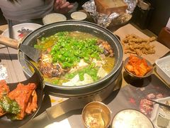 翡翠青椒烤黔鱼-烤匠麻辣烤鱼(环球中心店)
