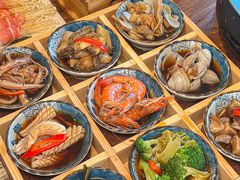 -明洞阿姨·韩式酱蟹烤肉·创意料理(三元桥店)