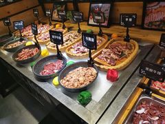 自助取餐区-大山炭火烤肉自助(百盛步行街广场店)