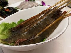 竹签虾-围炉夜话·潮汕卤水火锅(榕江店)