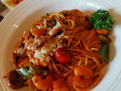 西班牙风情海鲜面-必胜客(安盛金马店)