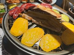-草家酱蟹炭火烤肉店(珲春南路一店)