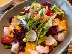 轻煎凤尾虾芒果沙拉-瓦库茶馆37号(北龙湖店)