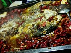 -探鱼·鲜青椒爽麻烤鱼(广州花都来又来店)