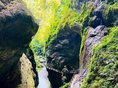 -龙水峡地缝景区