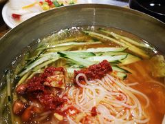 冷面-韩阳王石板烤肉