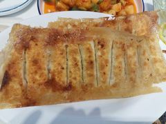 蟹肉三鲜贴-大眼锅贴水饺(河东店)