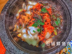石锅鲽鱼肉-宏达老菜馆(东安街店)