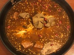 筋品牛肉肥肠面-豆爺小面(朱雀店)
