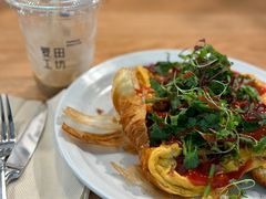 辣炒鸡蛋大虾-麦田工坊(月湖店)