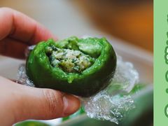 荠菜鲜肉青团-穆桂英美食(城中店)