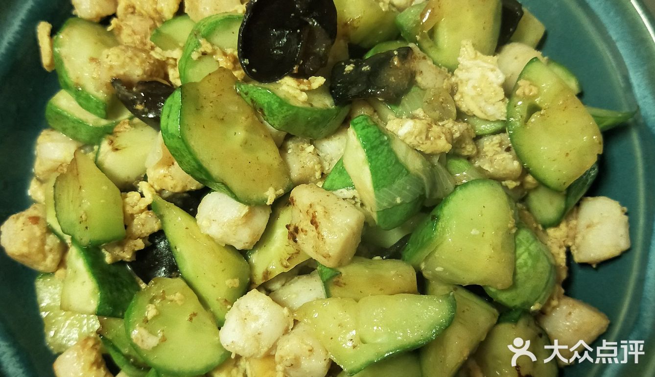 章鱼私家厨房菜谱之十九扇贝柱炒黄瓜