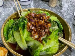 红葱头淋生菜-桃姐农庄老字号(从化温泉店)