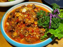 招牌蒜香牛肉-觅山云南菜(泊富ICITY店)