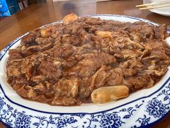虾仁独面筋-聚发号清真菜馆