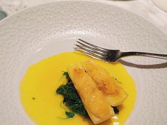 三虾鸡汁酿春笋-无锡苏宁银河国际酒店-悦府65中餐厅