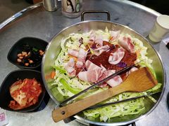 招牌五花肉烤辣鸡-山·烤辣鸡韩国料理(西溪路店)