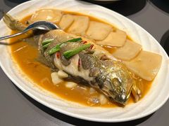 深海黄鱼烧年糕-桂满陇·杭州饭店(清河万象店)