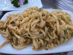 素炒粿条-莲华素食府