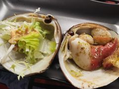 碳烤深海大元贝/只-1218 GRILL 主厨