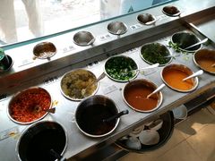 自助调料区-幸运牛汕头小黄牛牛肉火锅(梅林店)