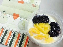 白雪芒果黑糯米甜甜-觅甜记(浦东·盛夏路店)
