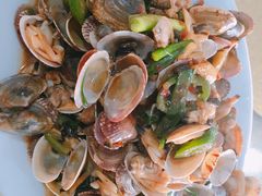 豉汁炒花甲-绢姐海鲜大排档