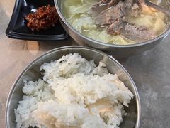 -吉林延边牛肉汤饭，大冷面