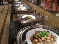 自助取餐区-芭菲盛宴·环球美食(锦城万达广场店)