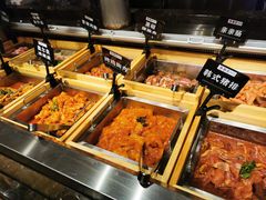 自助取餐区-韩京炭火烤肉自助料理(柯桥万达店)