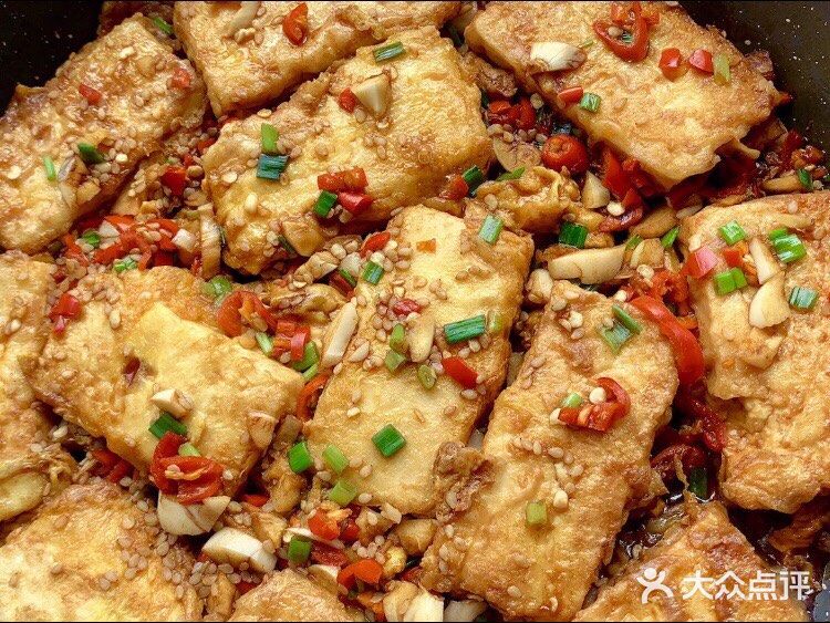 香煎豆腐~老爸最爱能吃一盘