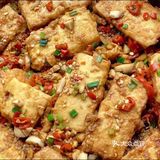 香煎豆腐~老爸最爱能吃一盘