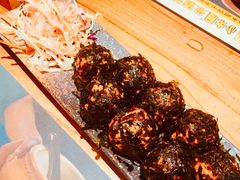 金枪鱼泡菜饭团-冰川延边料理·炭烤串(原小木屋店)