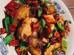 蒜苗回锅肉-潇湘阁(昆泰国际大厦店)