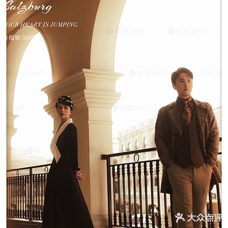 万千少女梦|经典法式赫本风婚纱照 