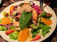 热带果蔬鲜虾活力沙拉-Lets burger非常汉堡·环球风味(蓝色港湾店)