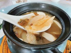 酸菜野菌汤-漫山居私汤民宿全竹宴