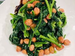 果仁菠菜-听涛雅苑百味饺子老家菜馆