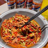 杭州必吃湘菜‼️现炒黄牛肉配五常米饭yyds