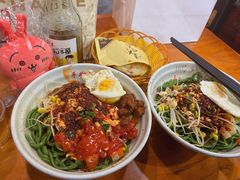 -手擀菠菜面(西康路店)