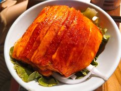 招牌黑猪五花肉-么肆烤肉(汉街形象店)