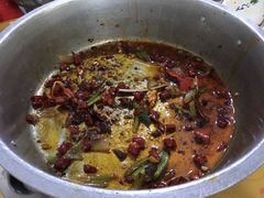 -炕锅羊肉土火锅面片大王