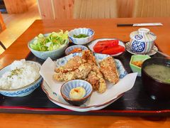 炸鸡块定食-千吉日本料理(日本一条街店)